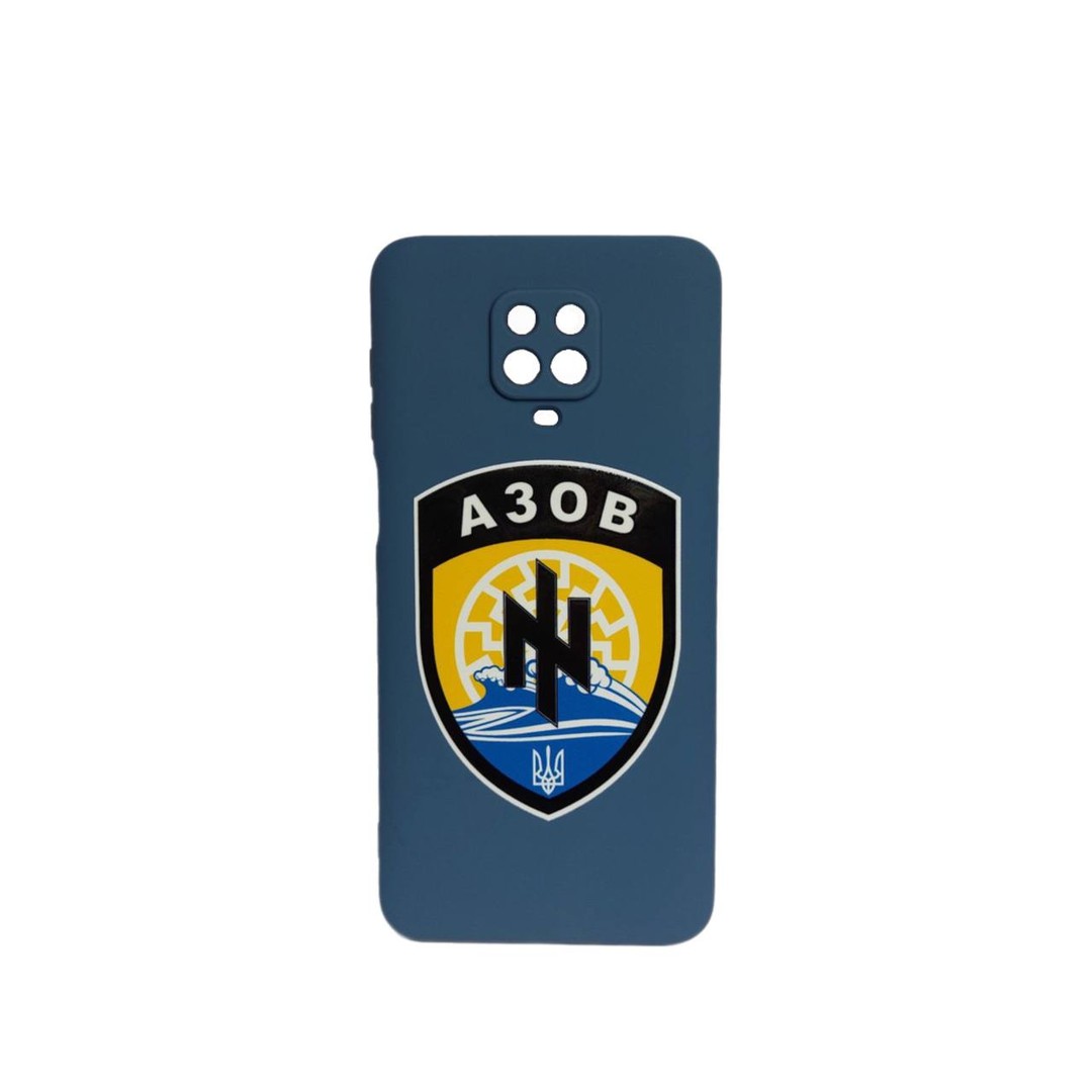 Накладка  WAVE Patriot Case для Xiaomi Note 9s/Note 9 Pro (Azov)-0