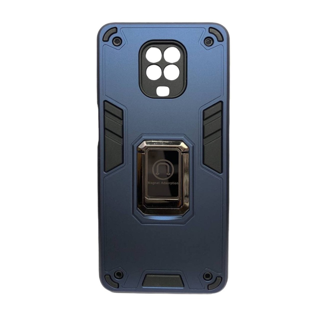 Накладка Armor Magnet Ring case для Xiaomi Note 9s/Note 9 Pro синя-0