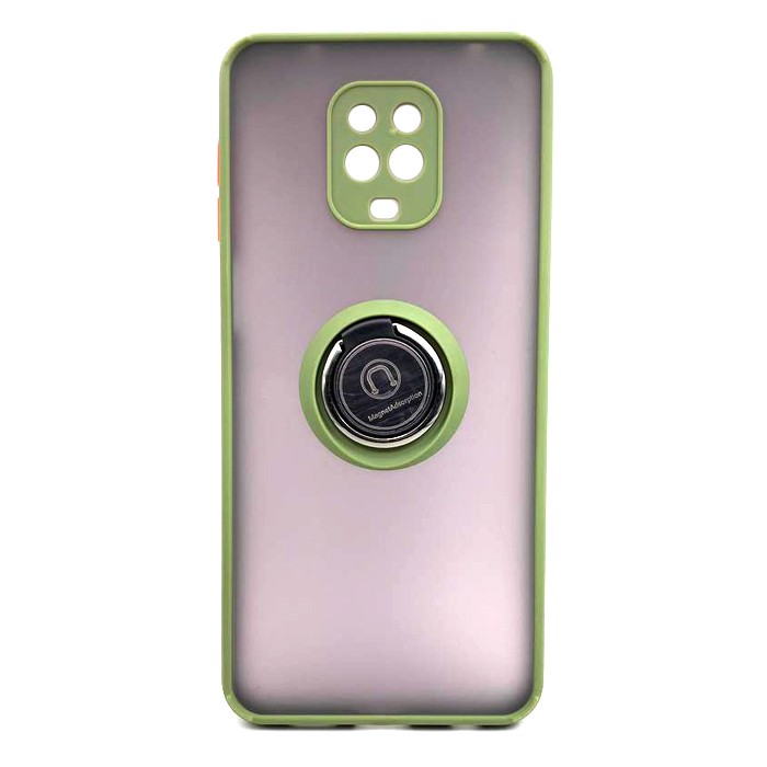 Накладка Totu Gingle Ring для Xiaomi Redmi Note 9s/Note 9 Pro оливкова-0