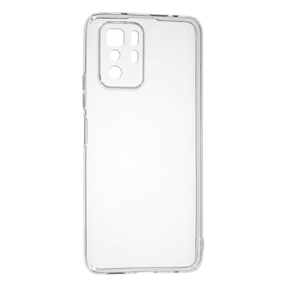 Накладка силіконова для Xiaomi POCO X3 GT / Note 10 Pro 5G  (прозора)-0