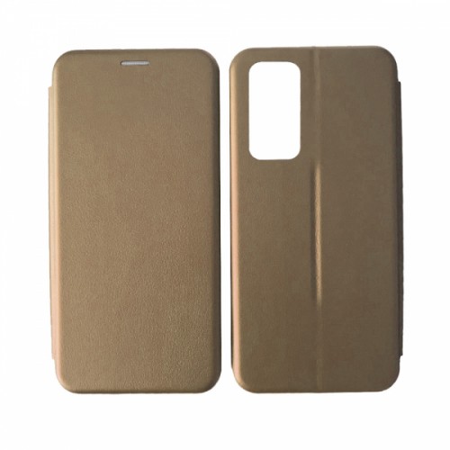 Книжка Premium для Xiaomi Redmi Note 10 Pro / Note 10 Pro Max золота-0