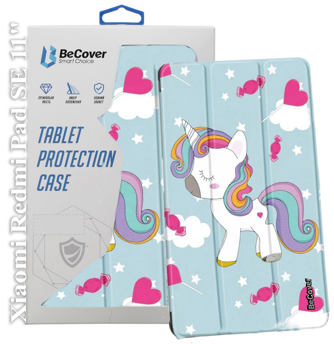 Чохол-книжка BeCover Smart Case для Xiaomi Redmi Pad SE 11" Unicorn-0
