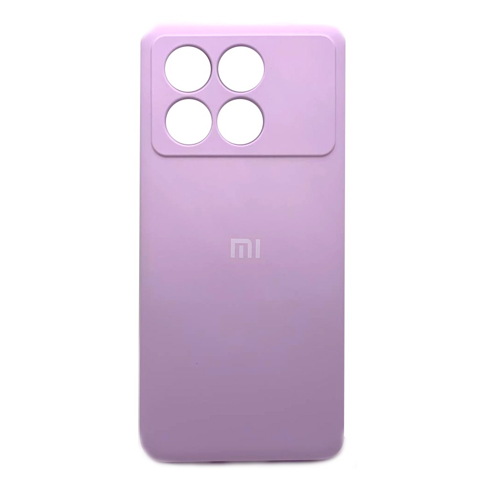 Накладка Silicone Case Full для Xiaomi Poco X6 Pro 5G Dasheen-0