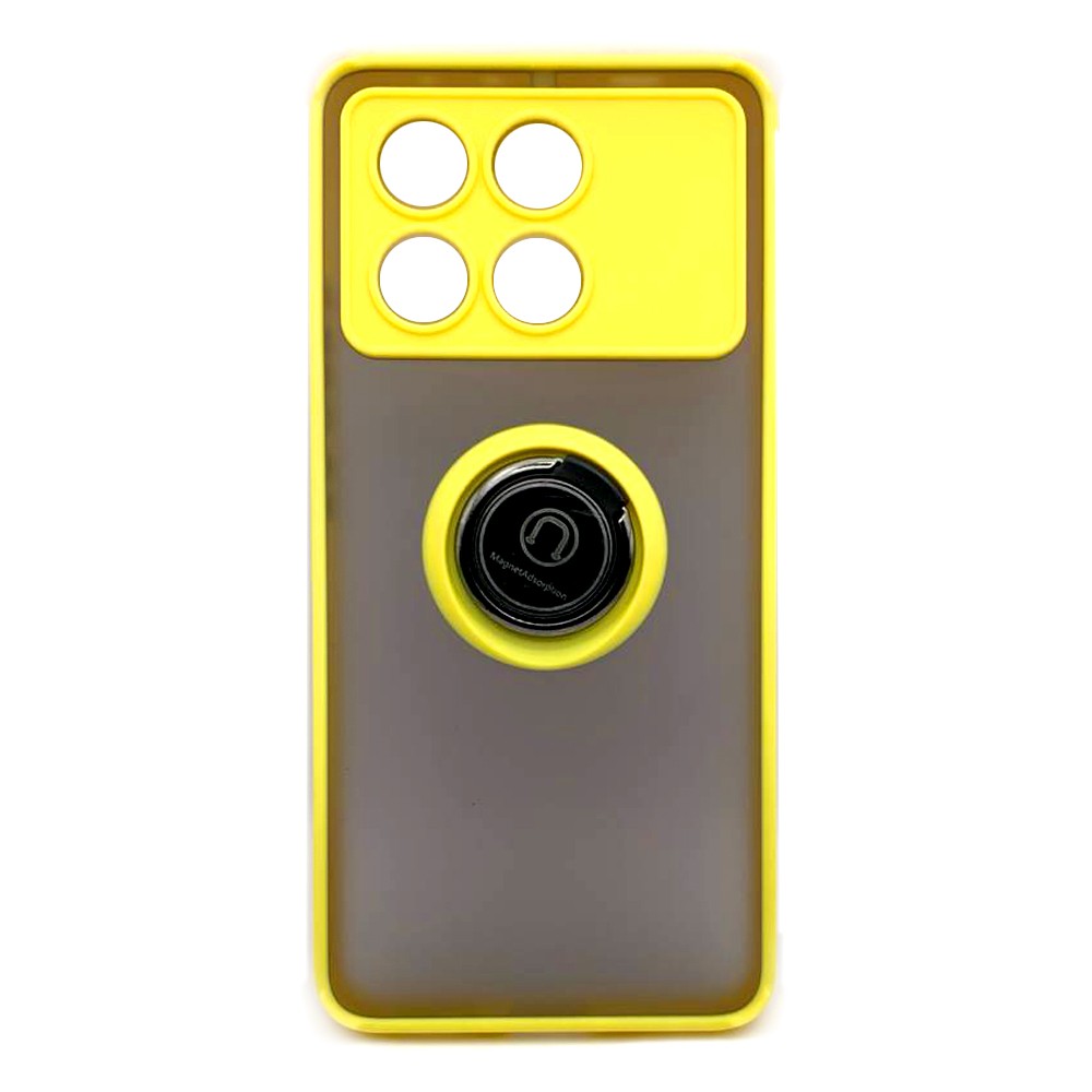 Накладка Totu Gingle Ring для Xiaomi Poco X6 Pro 5G жовта-0