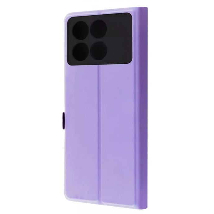 Книжка Flap Case для Xiaomi Poco X6 Pro 5G (Light purple)-1