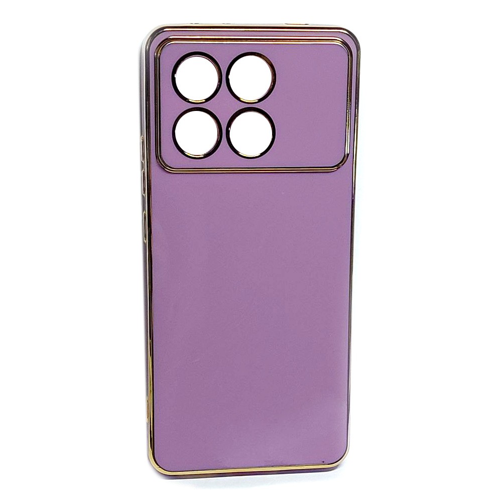 Накладка Golden Line для Xiaomi Poco X6 Pro Lilac pride-0