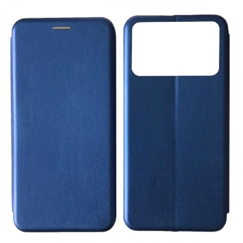 Книжка Premium для Xiaomi Poco X6 Pro Синя-0