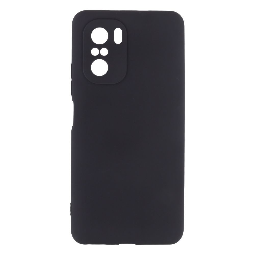 Silicone Cover Full Camera without Logo (A) для Xiaomi Poco F3/Mi11i (Dark grey)-0