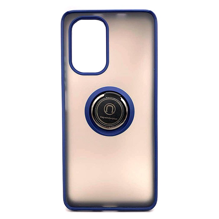Накладка Totu Gingle Ring для Xiaomi Poco F3/Mi 11i синя-0