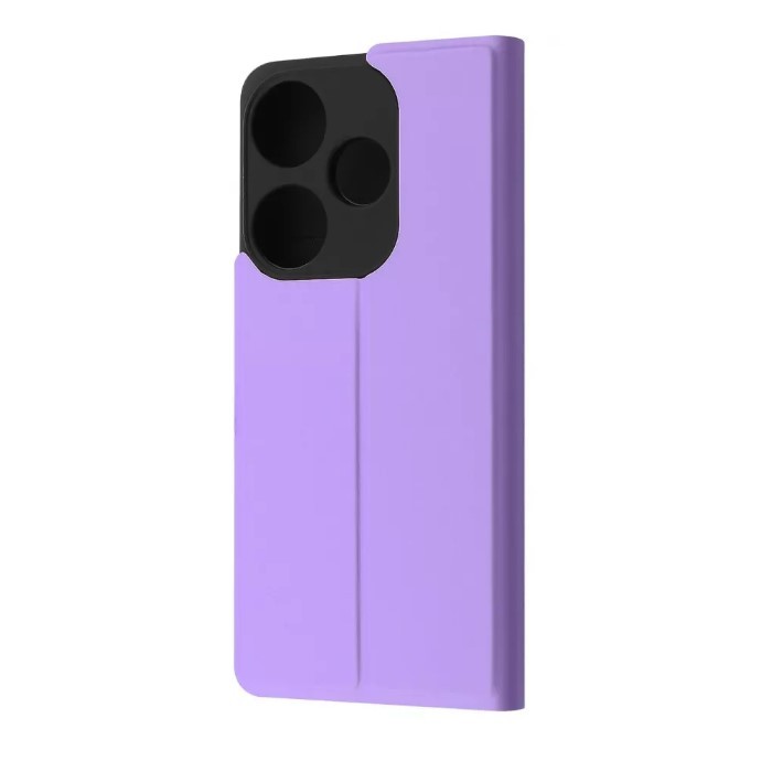 Книжка Flap Case для  Xiaomi Poco F6/Redmi Turbo 3 (Light purple)-1