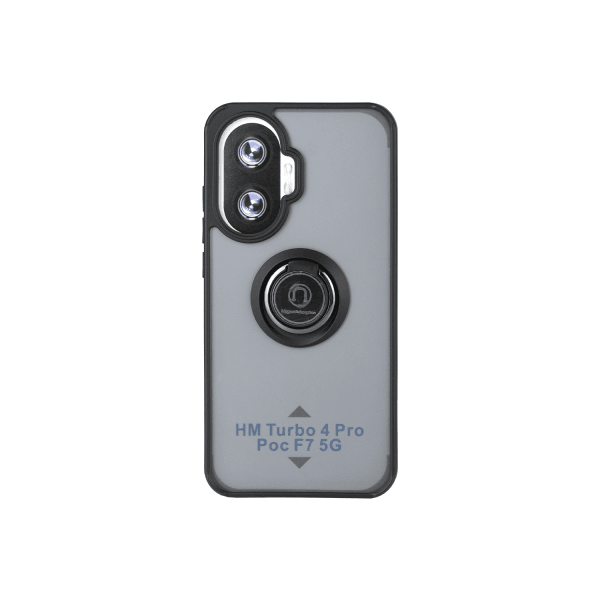 Чохол Totu Gingle Ring для Xiaomi Poco F7 / Redmi Turbo 4 Pro 5G чорний-0