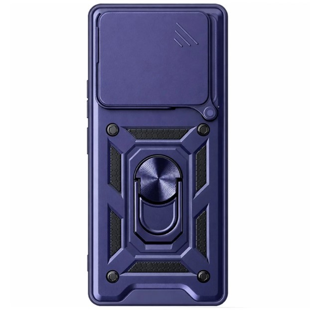 Накладка Camshield Serge Ring for Magnet для Xiaomi Poco F8 Pro (Синя)-1
