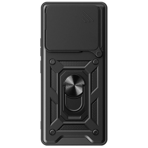 Накладка Camshield Serge Ring for Magnet для Xiaomi Poco F8 Pro (Чорна)-1
