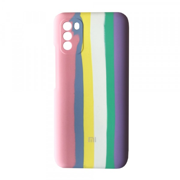 Rainbow Silicone Case для Xiaomi  Poco M3 (Marshmellow)-0