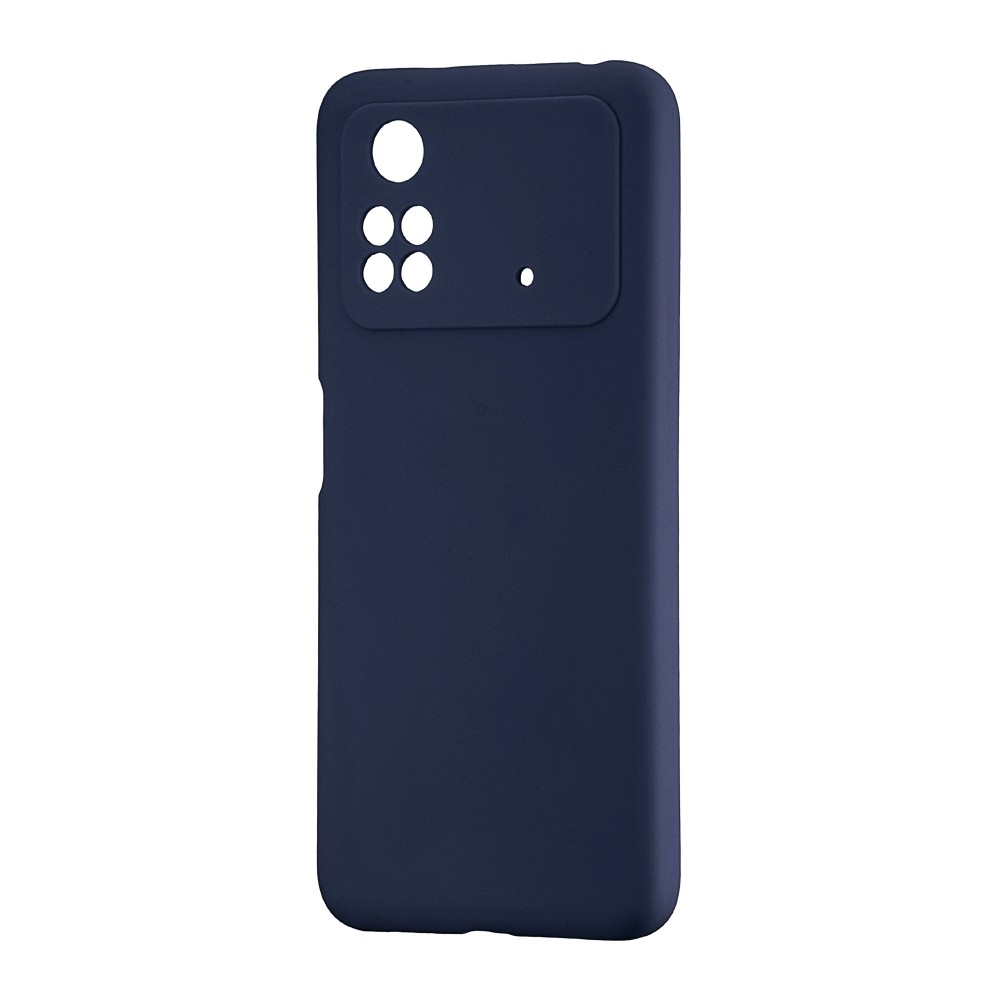 Накладка Fibra для Xiaomi Poco M4 Pro 4G (Midnight blue)-0