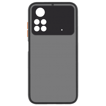 Накладка Totu Gingle Camera для Xiaomi Poco M4 Pro 4G чорна-0