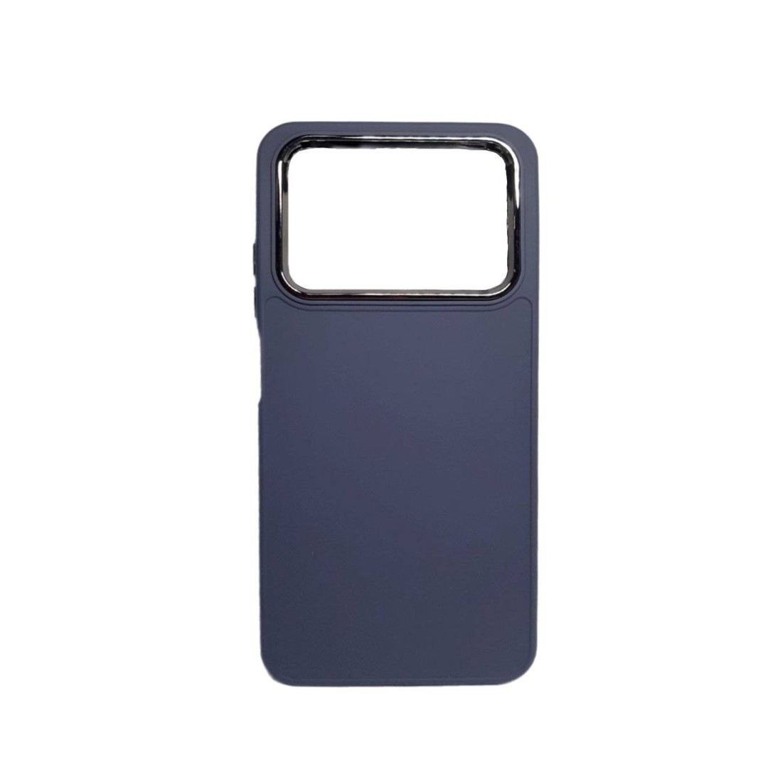 Накладка Matte Colorful Metal Frame Poco M4 Pro 4G (Lavander)-0