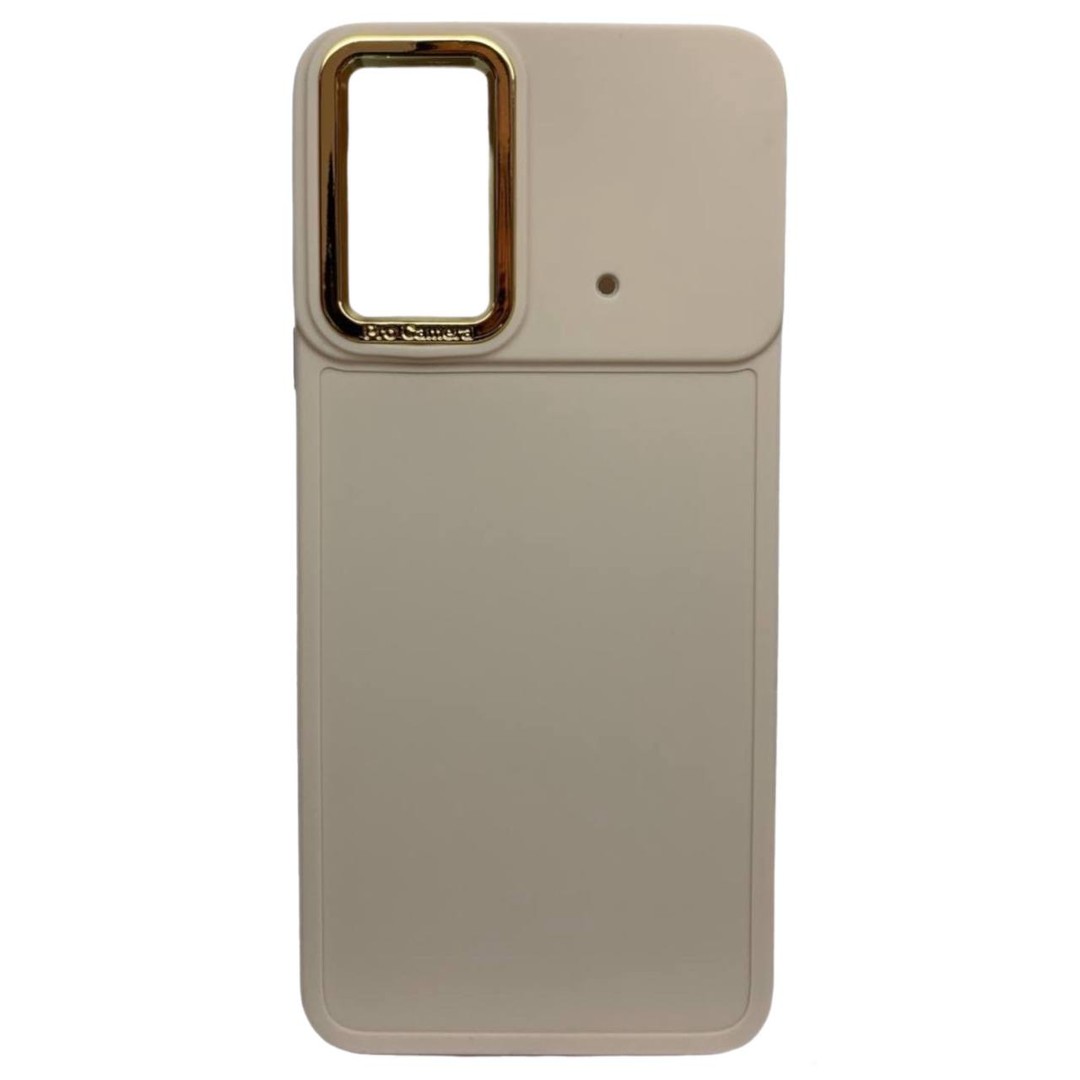 Накладка Lux Matte з мікрофіброю Xiaomi Poco M4 Pro 4G Pink sand-0