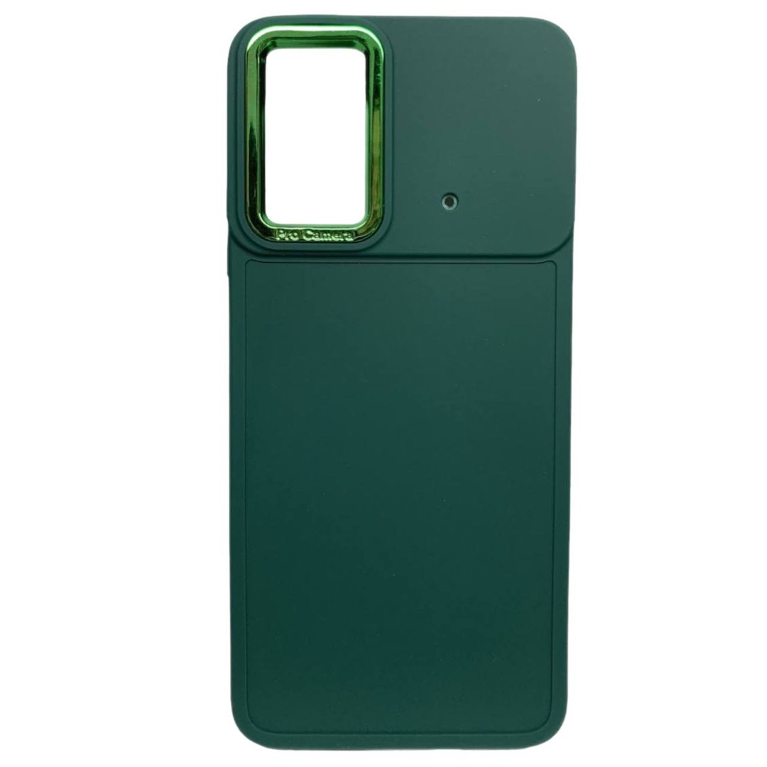 Накладка Lux Matte з мікрофіброю Xiaomi Poco M4 Pro 4G Dark green-0