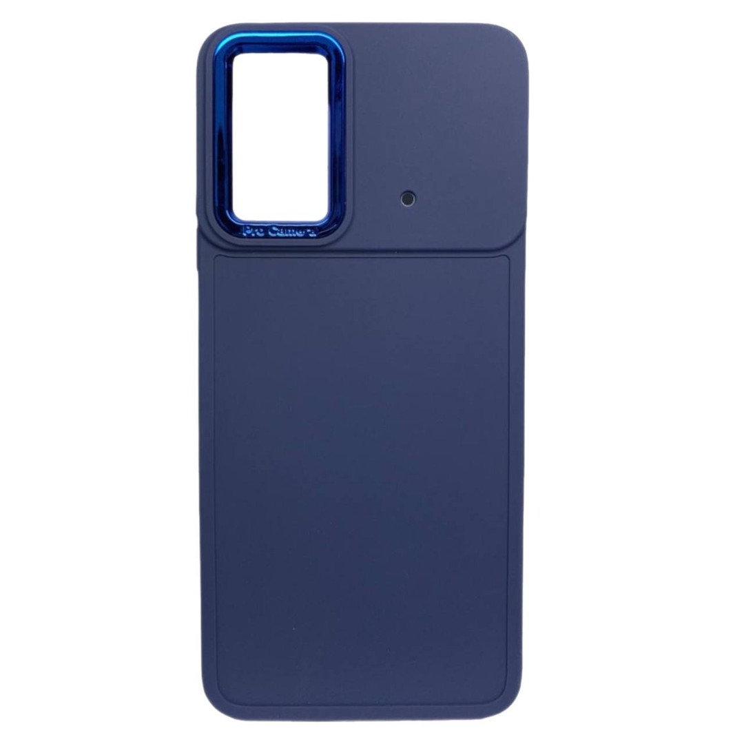 Накладка Lux Matte з мікрофіброю Xiaomi Poco M4 Pro 4G Dark blue-0