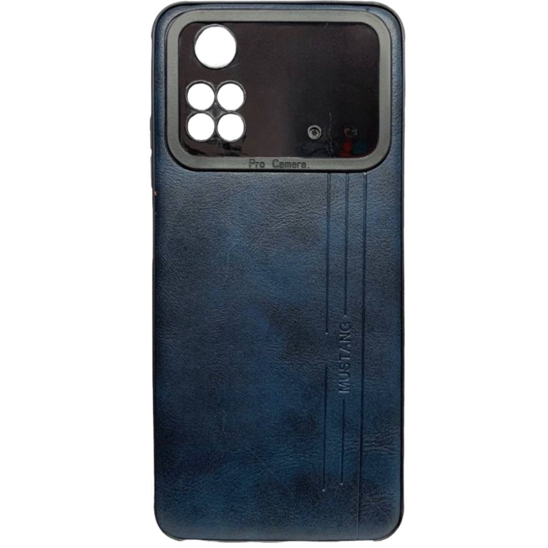 Накладка Mustang для Xiaomi Poco M4 Pro 4G Dark blue-0