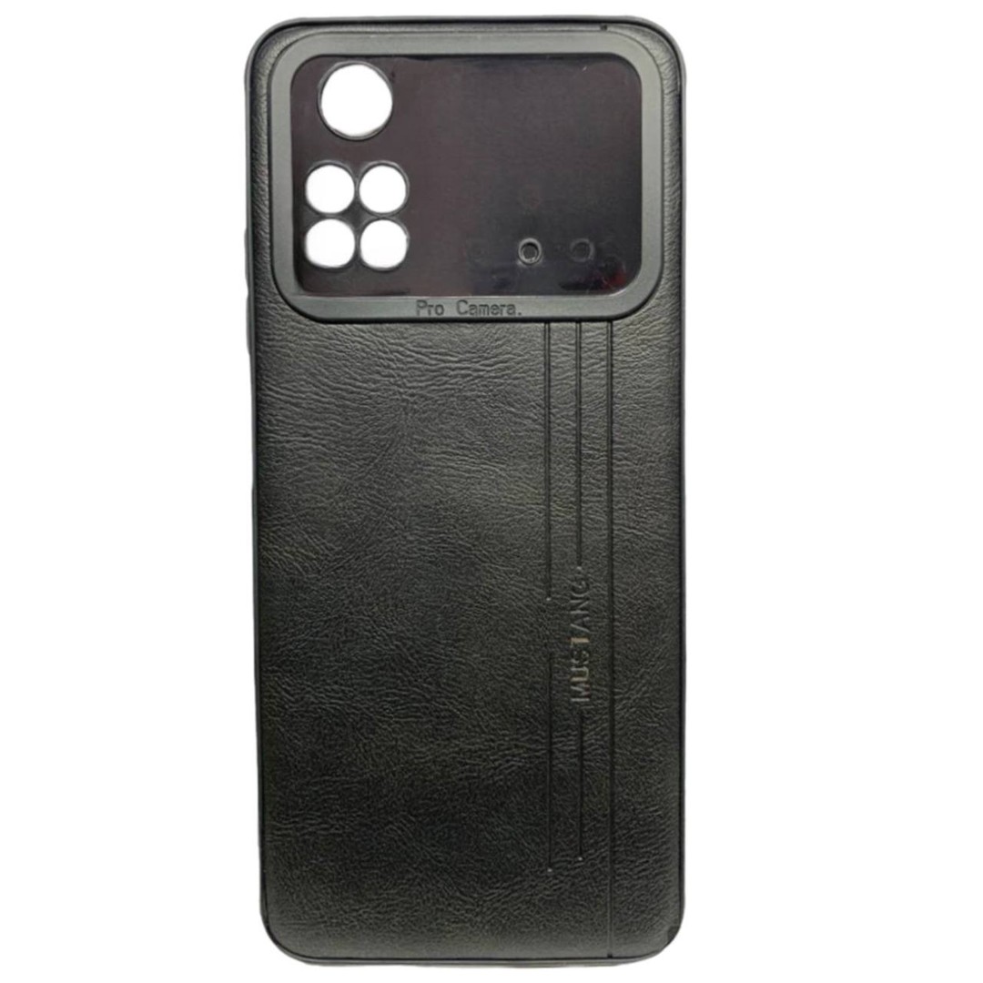 Накладка Mustang для Xiaomi Poco M4 Pro 4G Black-0