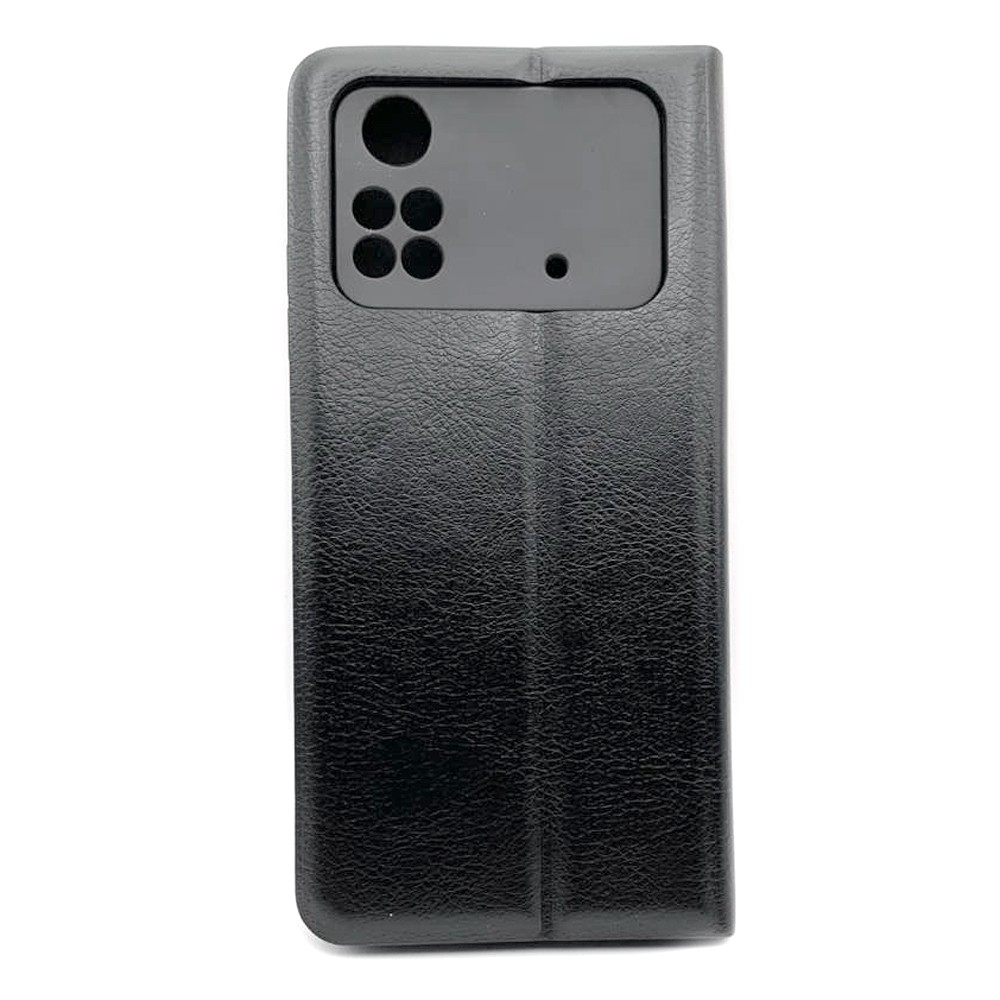 Книжка Mustang для Xiaomi Poco M4 Pro 4G Чорна-1