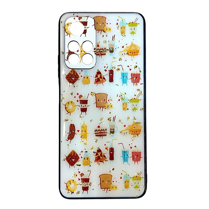 Накладка Mix ART для Xiaomi Poco M4 Pro 5G Happy food-0
