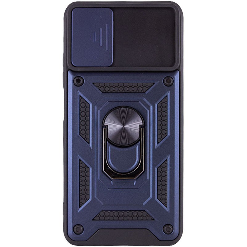 Накладка  Camshield Serge Ring for Magnet для Xiaomi Poco M4 Pro 5G (Синя)-1