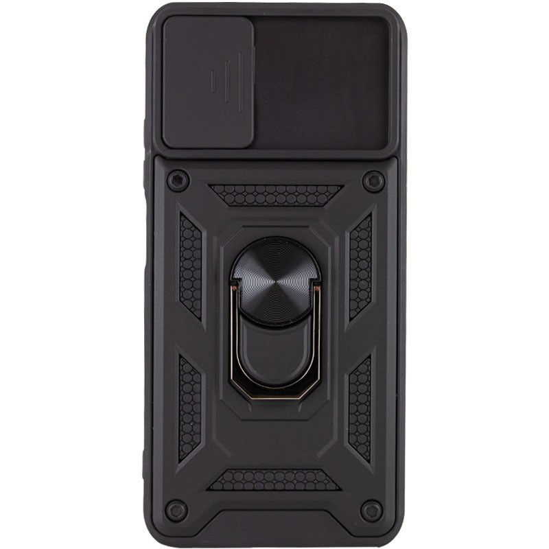 Накладка  Camshield Serge Ring for Magnet для Xiaomi Poco M4 Pro 5G (Чорна)-1
