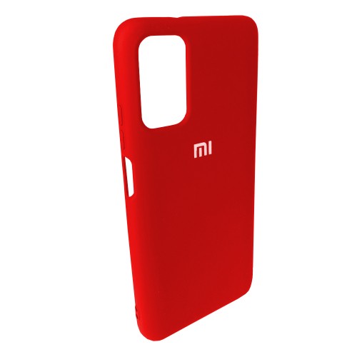 Silicone Case Full для Xiaomi Poco M4 Pro 5G Red-0