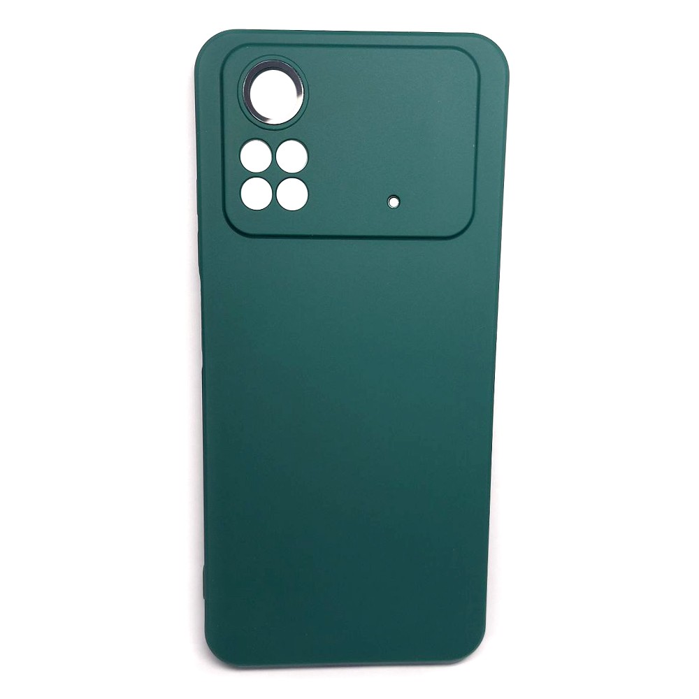 Накладка Candy Full Camera для Xiaomi Poco M4 Pro 4G (Dark green)-0