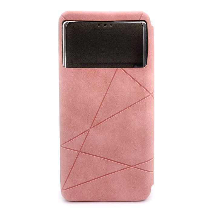 Книжка Dekker Geometry для Xiaomi Poco M4 Pro 4G Pink-1