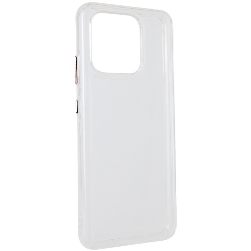 Накладка TPU+PC Clear 2.0 mm metal buttons для Xiaomi Poco M6 Pro (Прозора)-1