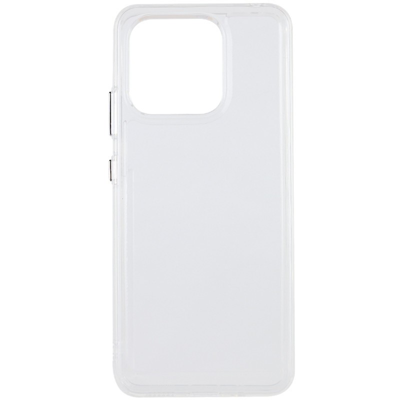Накладка TPU+PC Clear 2.0 mm metal buttons для Xiaomi Poco M6 Pro (Прозора)-0