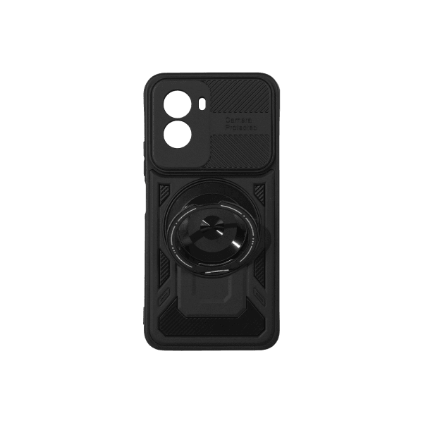 Чохол Hard Carbon Fiber для Xiaomi Poco M7 4G чорний-0