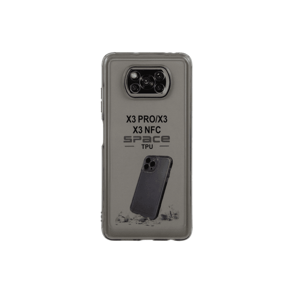 Накладка Space TPU для Xiaomi Poco X3 NFC / Poco X3 Pro сіра-0