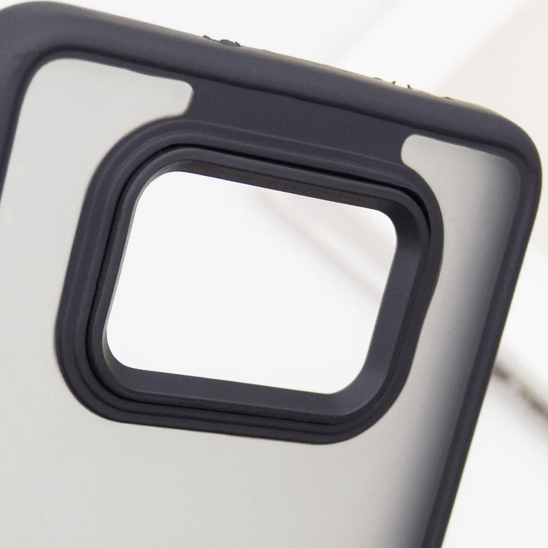 Накладка TPU+PC Lyon Frosted для Xiaomi Poco X3 / X3 Pro (Black)-2