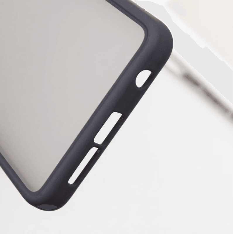 Накладка TPU+PC Lyon Frosted для Xiaomi Poco X3 / X3 Pro (Black)-3