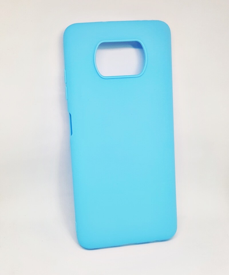 Накладка Candy для Xiaomi Poco X3 NFC блакитний-0