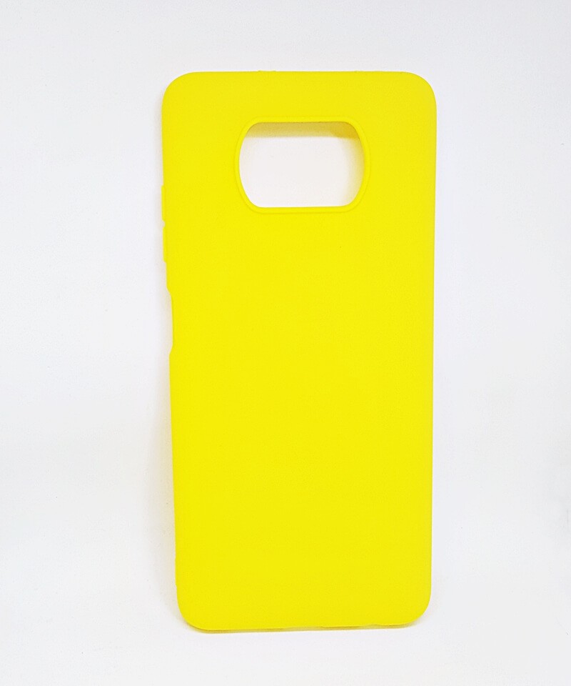 Накладка Candy для Xiaomi Poco X3 NFC жовтий-0