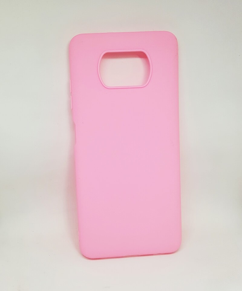 Накладка Candy для Xiaomi Poco X3 NFC рожевий-0