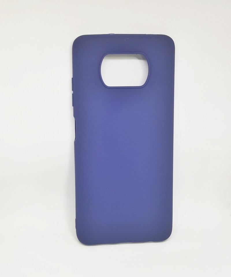 Накладка Candy для Xiaomi Poco X3 NFC синій-0