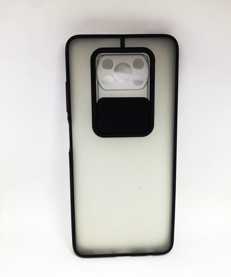 Накладка Camshield для Xiaomi Poco X3 NFC / Poco X3 Pro чорна-0