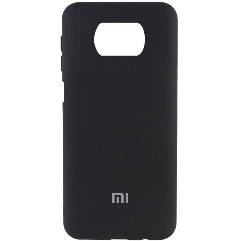 Silicone Cover My Color Full Protective (A) для Xiaomi Poco X3 NFC / Poco X3 Pro (Black)-0