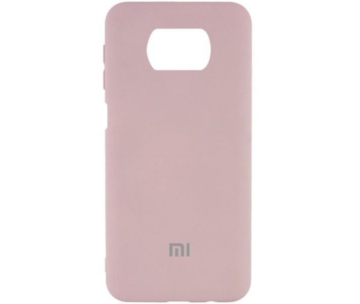 Silicone Cover My Color Full Protective (A) для Xiaomi Poco X3 NFC / Poco X3 Pro (Pink Sand)-0