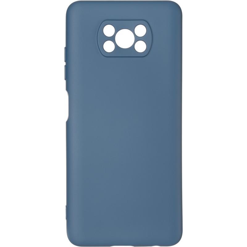 Накладка Full Soft Case для Xiaomi Poco X3/X3 Pro Dark Blue-0