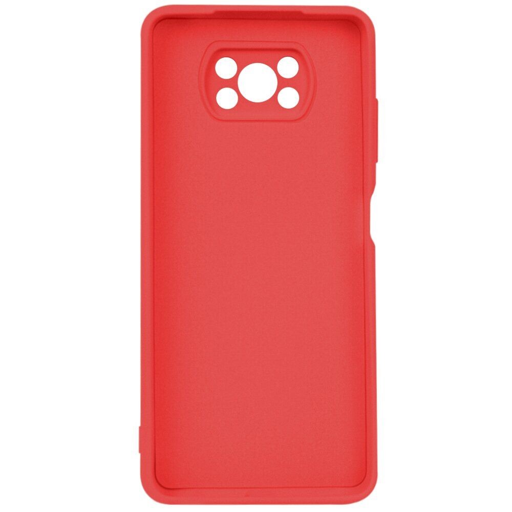 Накладка  MiaMi Lime для Xiaomi Poco X3/X3 Pro Red-1