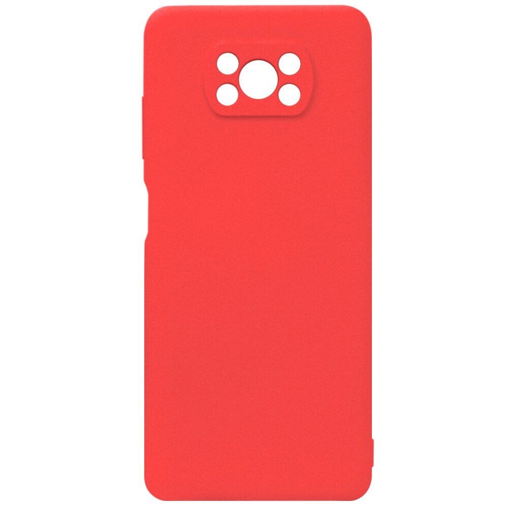 Накладка  MiaMi Lime для Xiaomi Poco X3/X3 Pro Red-0