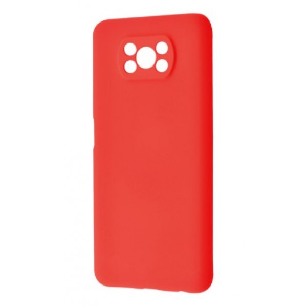 WAVE Full Silicone Cover POCO X3 / X3 PRO / X3 NFC Red-0